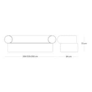 PUIK- Chester sofa in 2 & 2,5 & 3 zits formaat- 11 kleuren