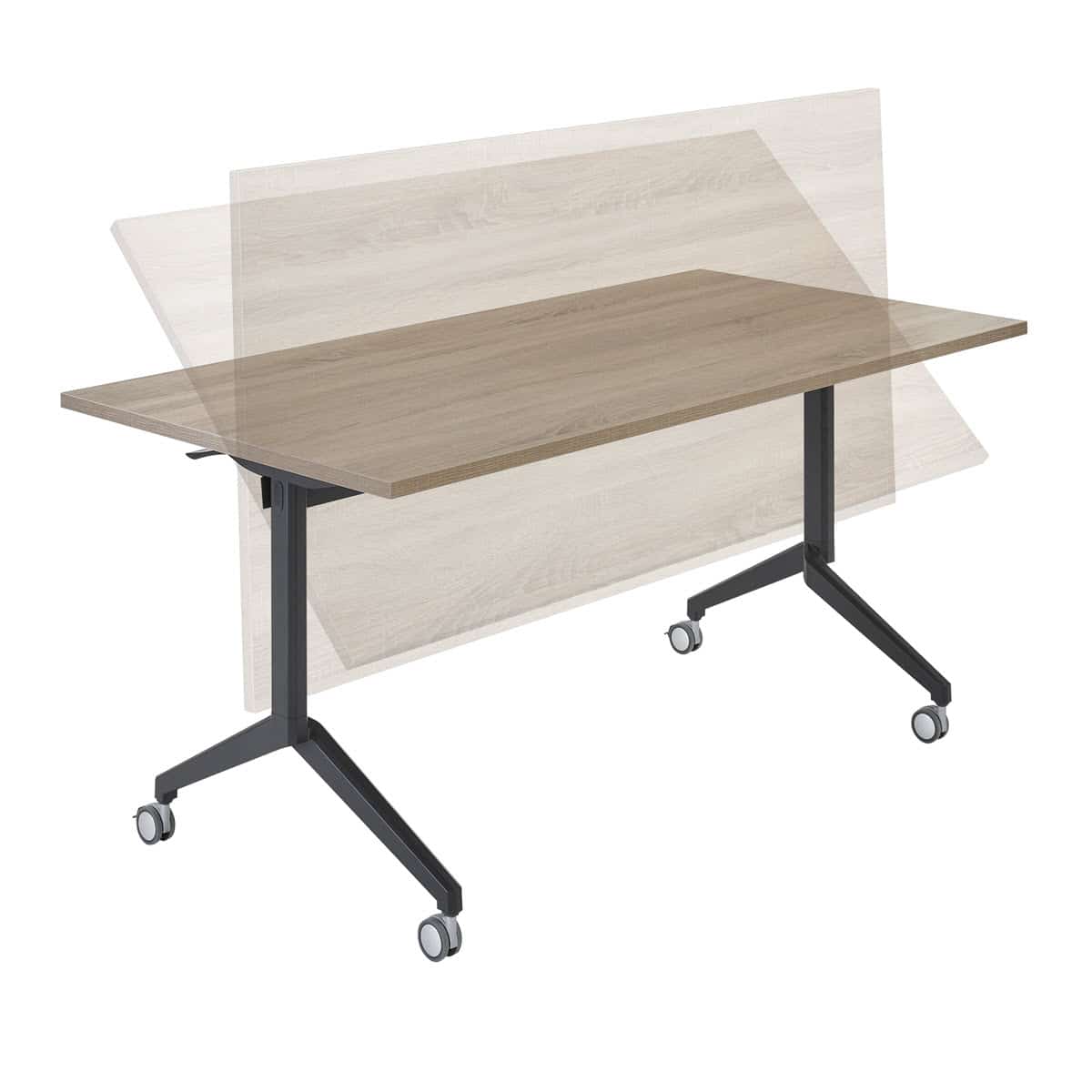 Klaptafel verrijdbaar