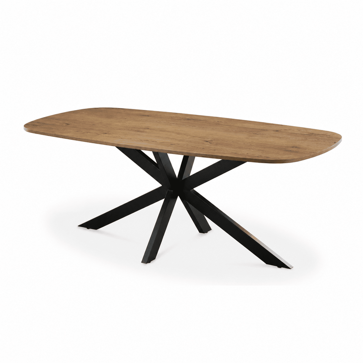 DKM MAX - Deens ovale vergadertafel met matrix poot