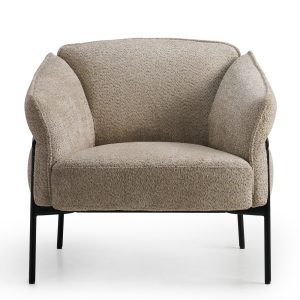 DKM EASY Fauteuil. Fauteuil in luxe teddy stof. Ook verkrijgbaar als EASY SOFA