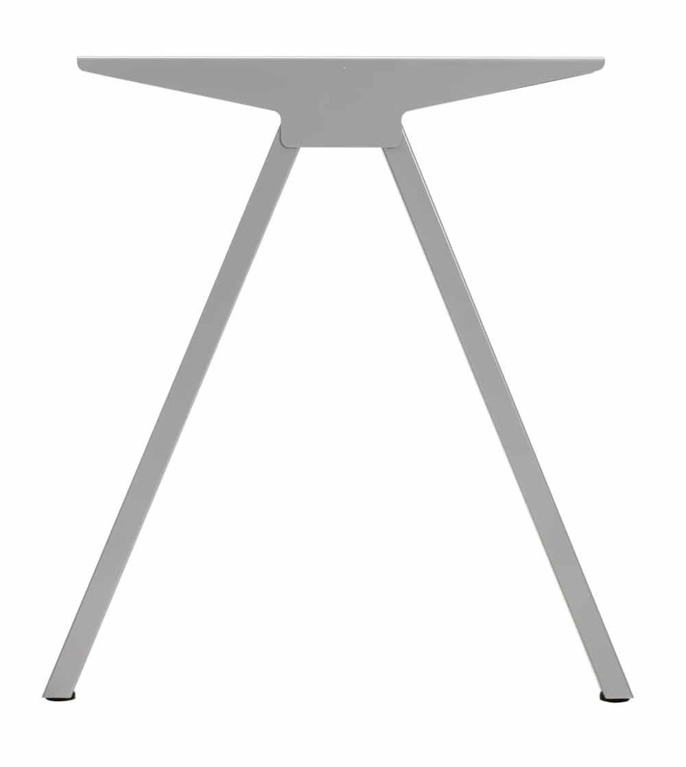 Fraaie werk- of vergadertafel op omgekeerde V poot