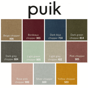 PUIK- Chester sofa in 2 & 2,5 & 3 zits formaat- 11 kleuren