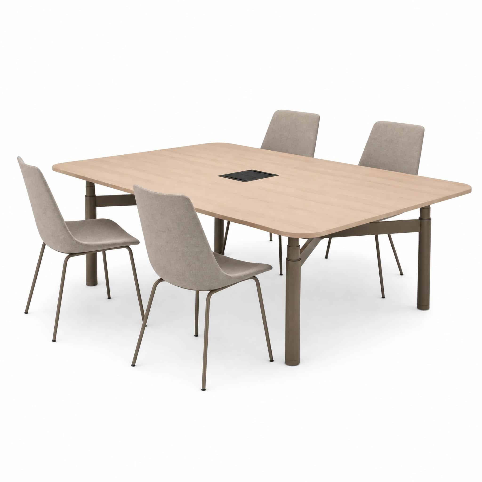 Voortman Halo bespreektafel zit sta vierkant
