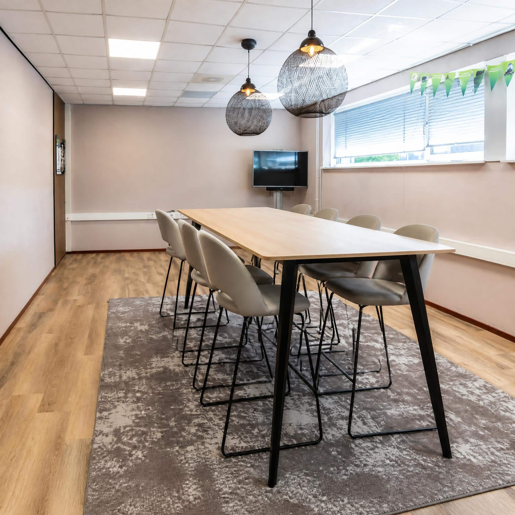 Voortman TABS STA tafel - geschikt voor 4 tot 6 personen. 4 poten. 110 cm hoog