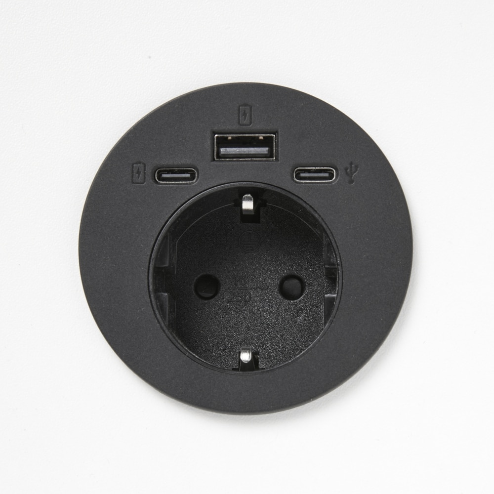 Elektrificatieset inbouw rond Ø6 cm