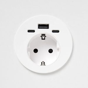 Elektrificatieset inbouw rond Ø6 cm