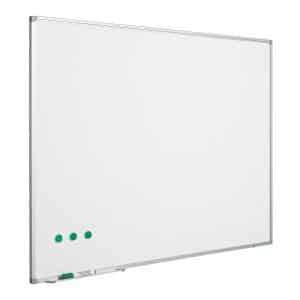 Whiteboard Softline - gelakt staal
