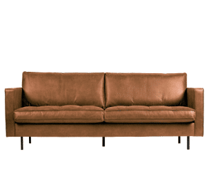 Rodeo CLASSIC bank 2,5-zits - Recycle leer in Zwart, Cognac of Army