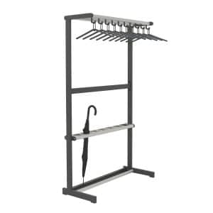 Functionals - Tertio EVKP garderobe- enkelzijdig model met paraplubak