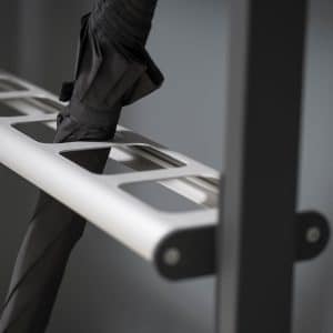Functionals - Tertio EVKP garderobe- enkelzijdig model met paraplubak