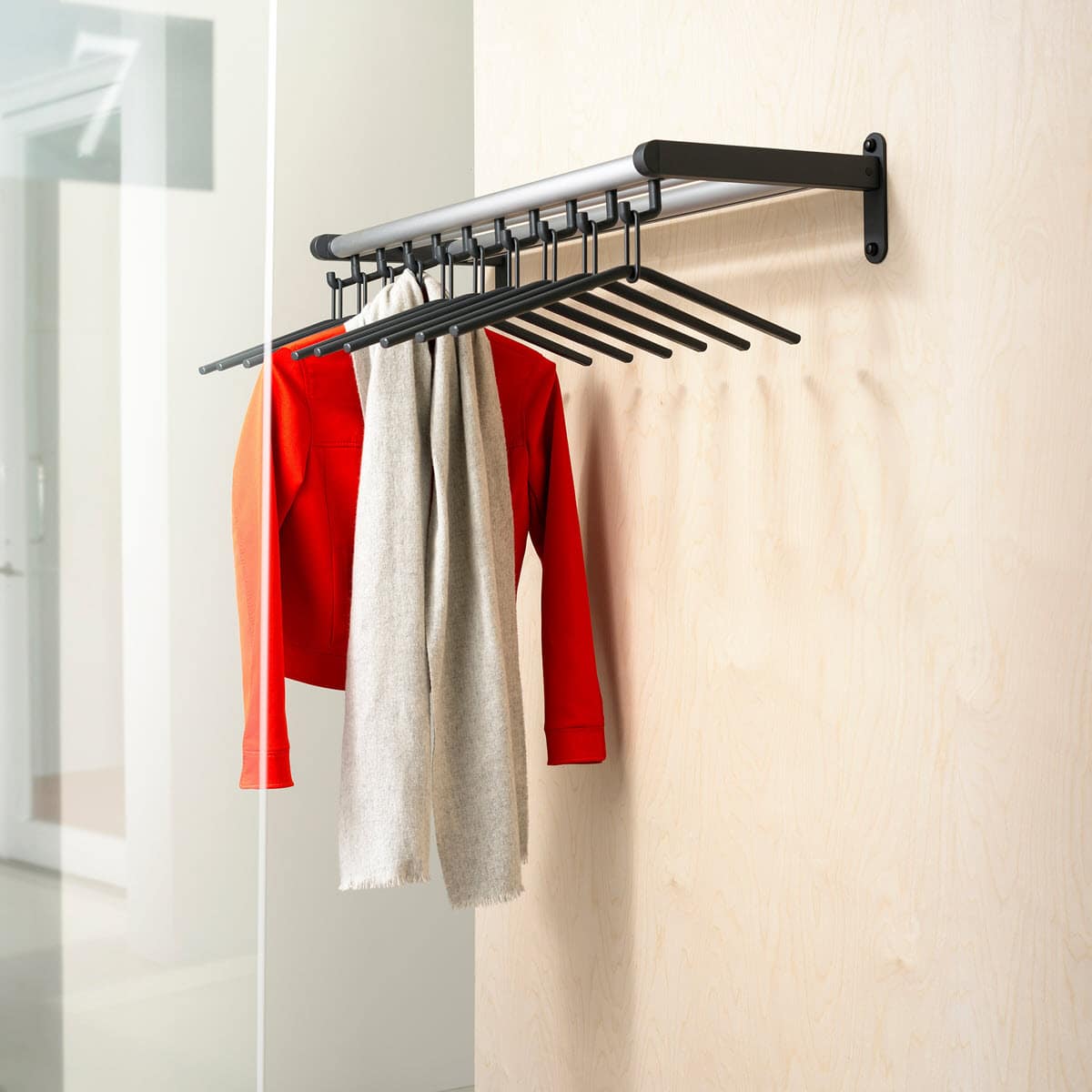 Functionals - Tertio WK wandgarderobe met hoeden-/tassenrek
