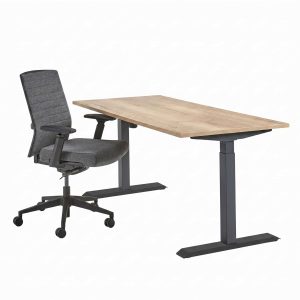 Zit/sta 120H -elektrisch enkel bureau budget