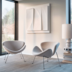artifort orange slice fauteuil