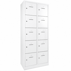 shc10 lockerkast 2 kolom en 10 vaks wit.png