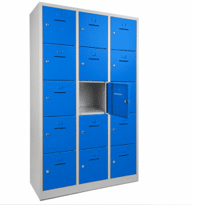 shc15 lockerkast 3 kolom en 15 vaks grijs blauw.png