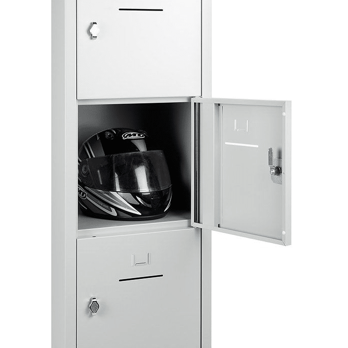 shc2 lockerkast 1 kolom en 5 vaks grijs open gevuld.png