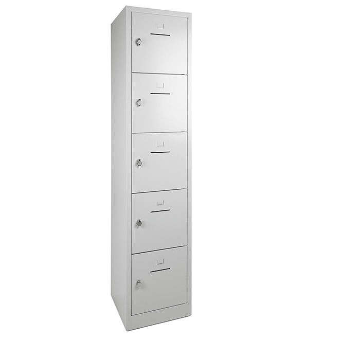 shc2 lockerkast 1 kolom en 5 vaks grijs.png