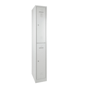 wrc2 lockerkast 1 kolom en 2 vakken kleding locker.png